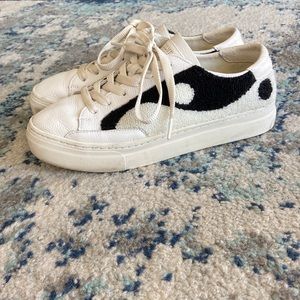 Yin Yang Platform Sneakers by Soludos